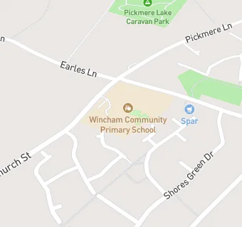 map for Wincham CP School