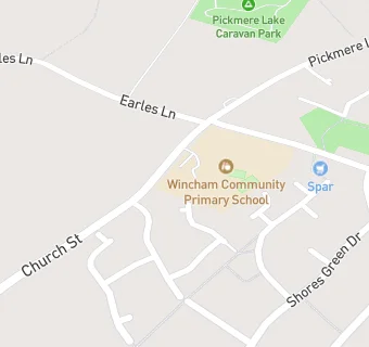 map for Wincham Community Centre
