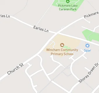 map for Wincham Community Primary School