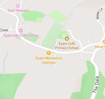 map for Eyam Church Of England Controlled Primary School