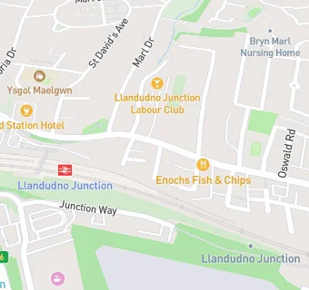 map for Junction Chinese Take Away