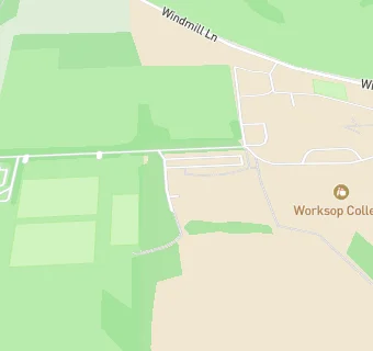 map for Worksop College Pines Limited