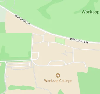 map for Worksop College