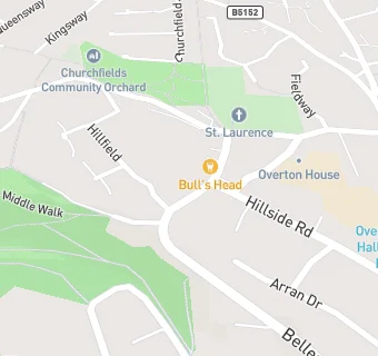 map for Bulls Head