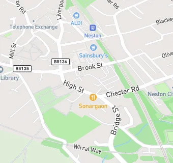 map for SELBY'S KEBAB HOUSE