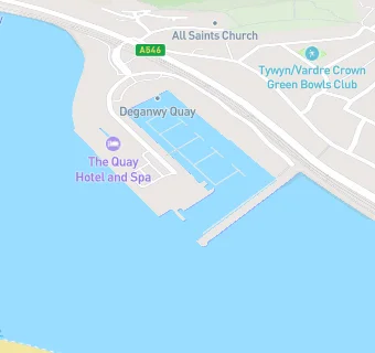 map for The Quay Hotel and Spa