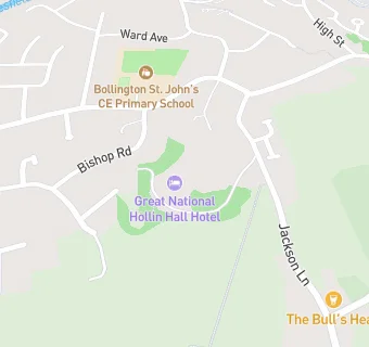 map for Hollin House Hotel