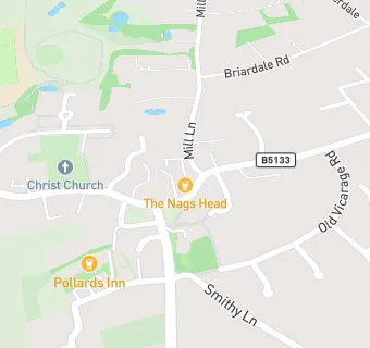 map for The Nags Head