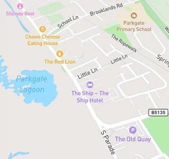 map for Parkgate Ice Creams