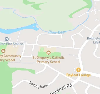 map for St Gregory's Catholic Primary School