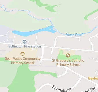 map for Dean Valley Primary School