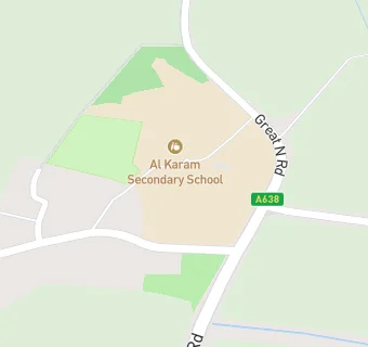 map for Al Karam Secondary School