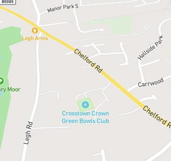 map for Crosstown Bowling & Social Clb