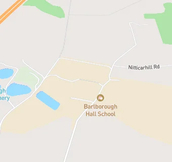 map for Barlborough Hall School