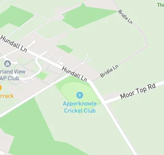 map for Apperknowle Cricket Club