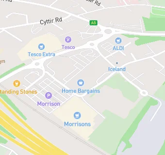 map for Home Bargains