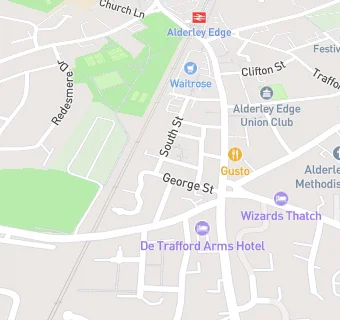 map for Alderley Edge Medical Practice