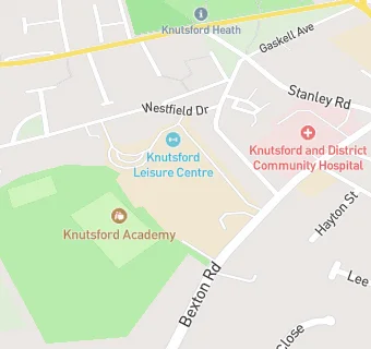 map for Knutsford High School