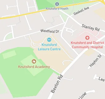 map for Knutsford Academy