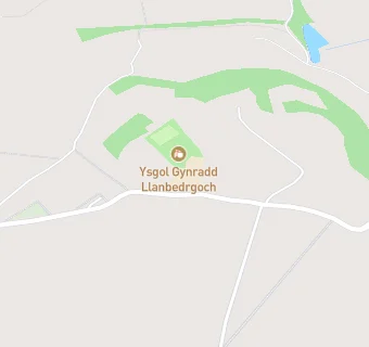 map for Ysgol Gynradd Llanbedrgoch