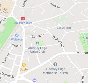 map for Alderley Edge Union Club