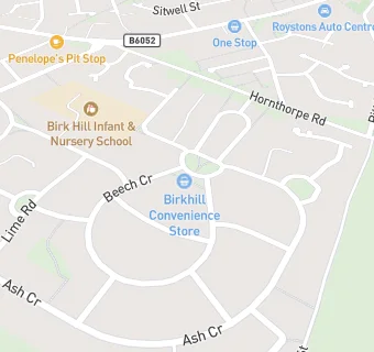 map for Birkhill Stores