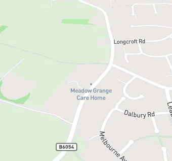 map for Meadow Grange Care Home