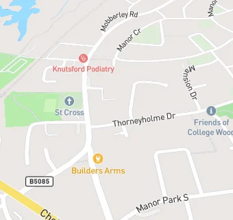 map for Stretton House PNEU School