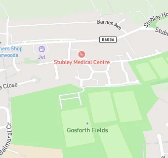 map for Gosforth Fields Bar