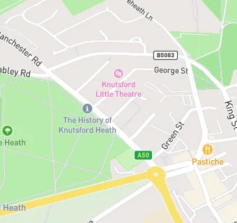 map for Manchester Road Medical Centre