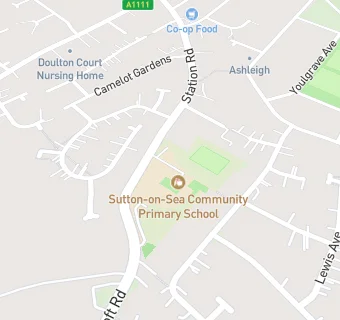 map for Sutton-on-Sea Community Primary School