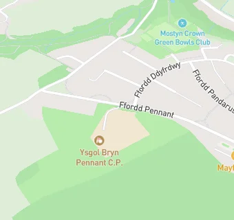 map for Ysgol Bryn Pennant C.P.