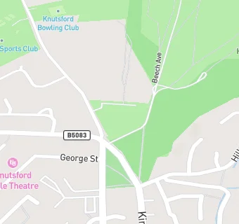 map for Knutsford Golf Club