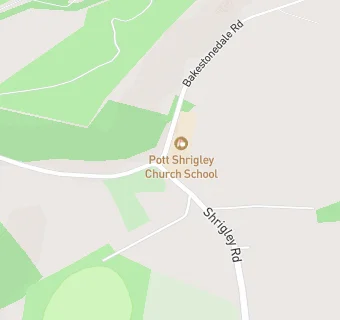 map for Pott Shrigley Church School