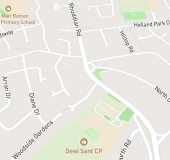 map for CYLCH MEITHRIN YSGOL DEWI SANT