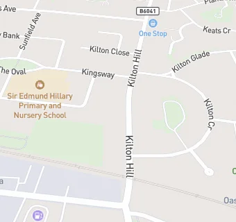 map for Kilton House