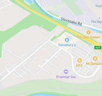 map for Starbucks Coffee Company (In Sainsbury's)