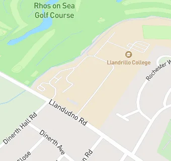 map for Grwp Llandrillo Menai (Rhos Campus)