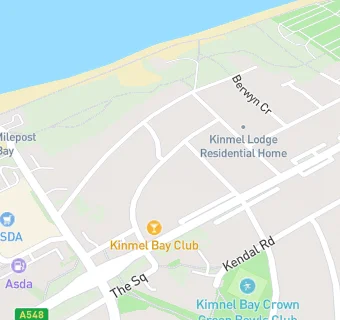 map for Kinmel Bay Members Club