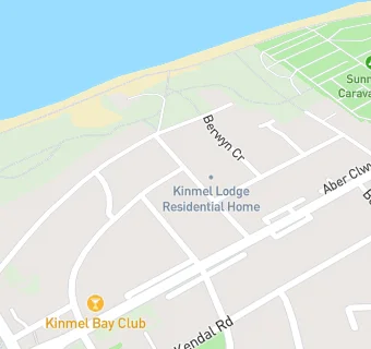 map for Kinmel Lodge Residential Home