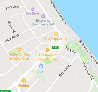 map for The Dolphin Restaurant