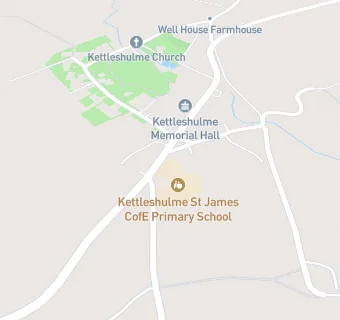 map for Kettleshulme St James CofE (VA) Primary School