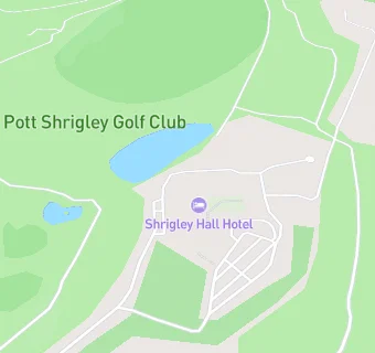 map for The Shrigley Hall Hotel Golf & Country Club