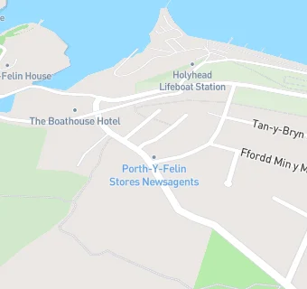 map for Porth Y Felin Stores & Post Office