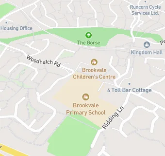 map for Brookvale Primary School Nursery