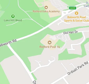 map for Ordsall Hall School