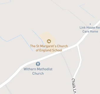 map for The St Margaret's Church of England School, Withern