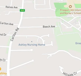 map for Ashley Nursing Home