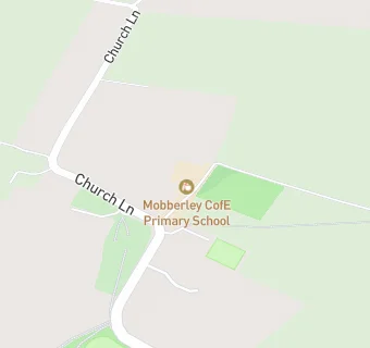 map for Mobberley CofE Primary School