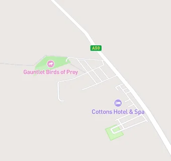 map for Fryers Garden Centre